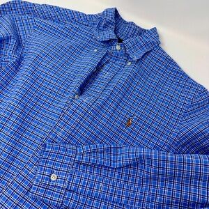 Ralph Lauren Oxford button down in like great condition size M